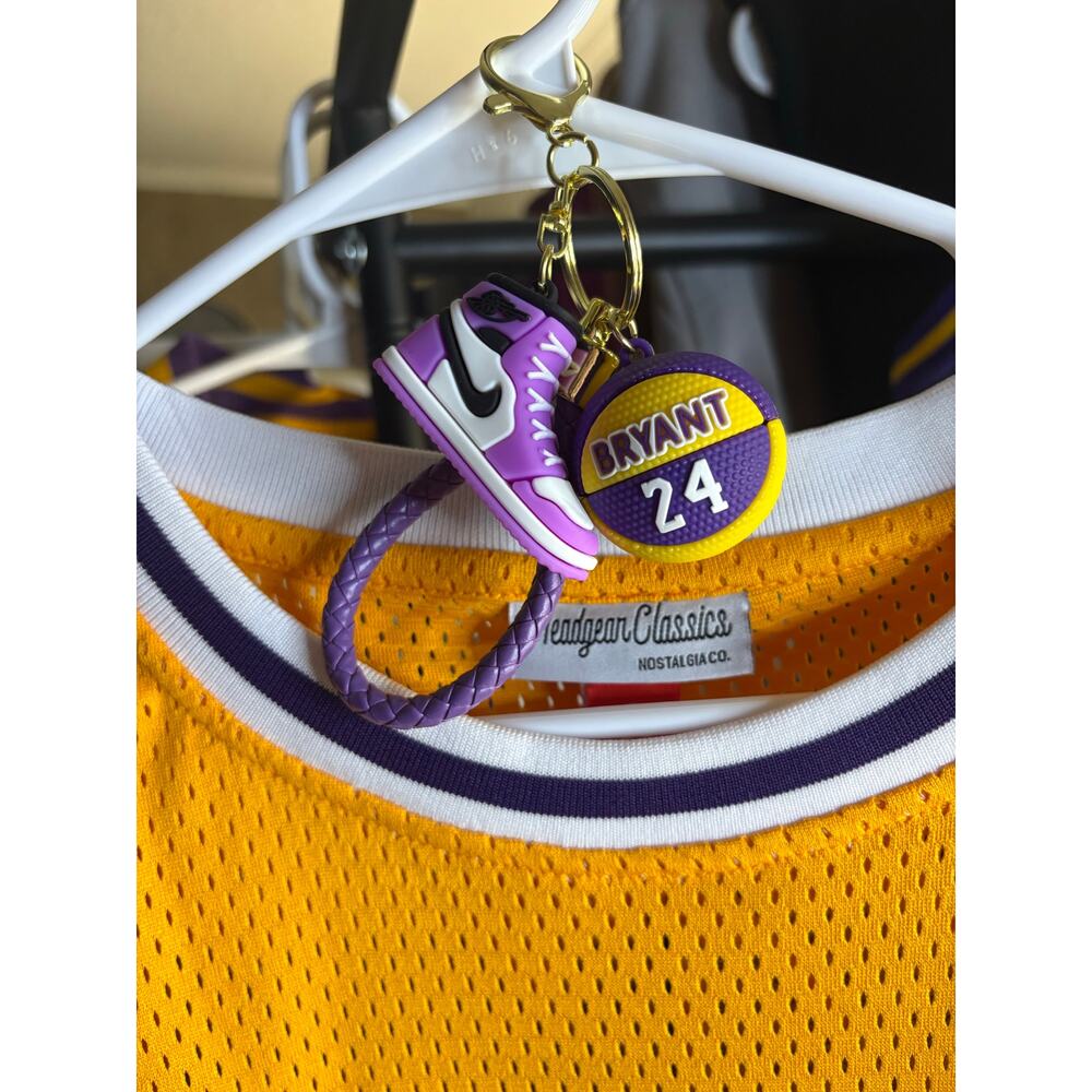NWT 4 KOBE Piece Set!! 2 Jerseys, 1 Hat, & Keychain - Picture 4 of 8